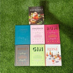 📚 Cocktail Recipe Book Bundle – 7 Books 🍸✨